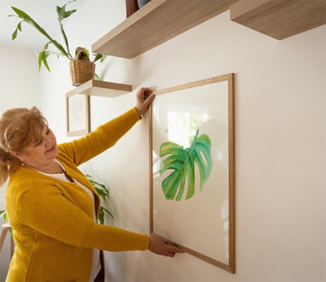 Hanging art